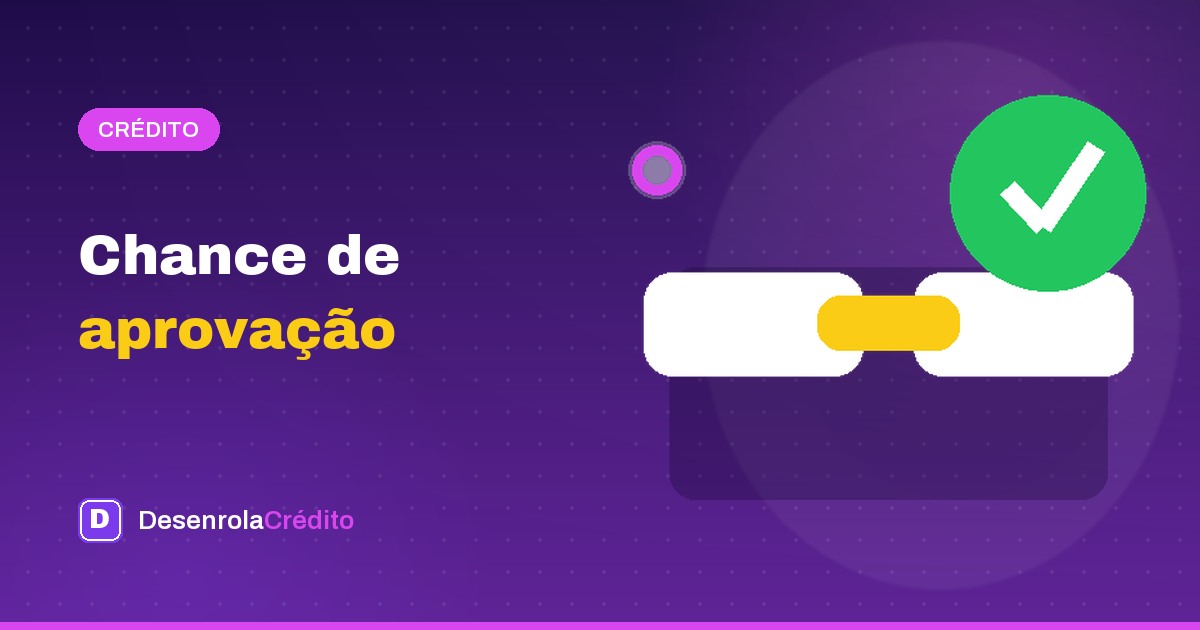 Ilustração editorial roxa sobre preparação para pedir crédito e obter aprovação